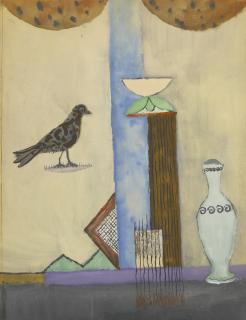 Max Weber - The Egyptian Vase (The Bird)