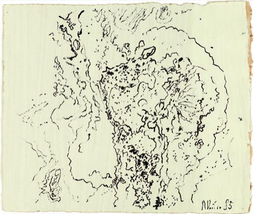 Max Weiler - Fantasielandschaft.