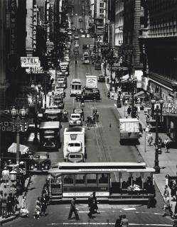 Max Yavno - Powell Street, San Francisco, 1947