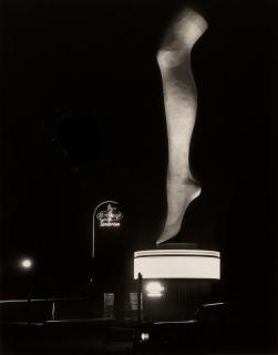 Max Yavno - The Leg, Olympic Boulevard, Los Angeles (Silk Stocking)