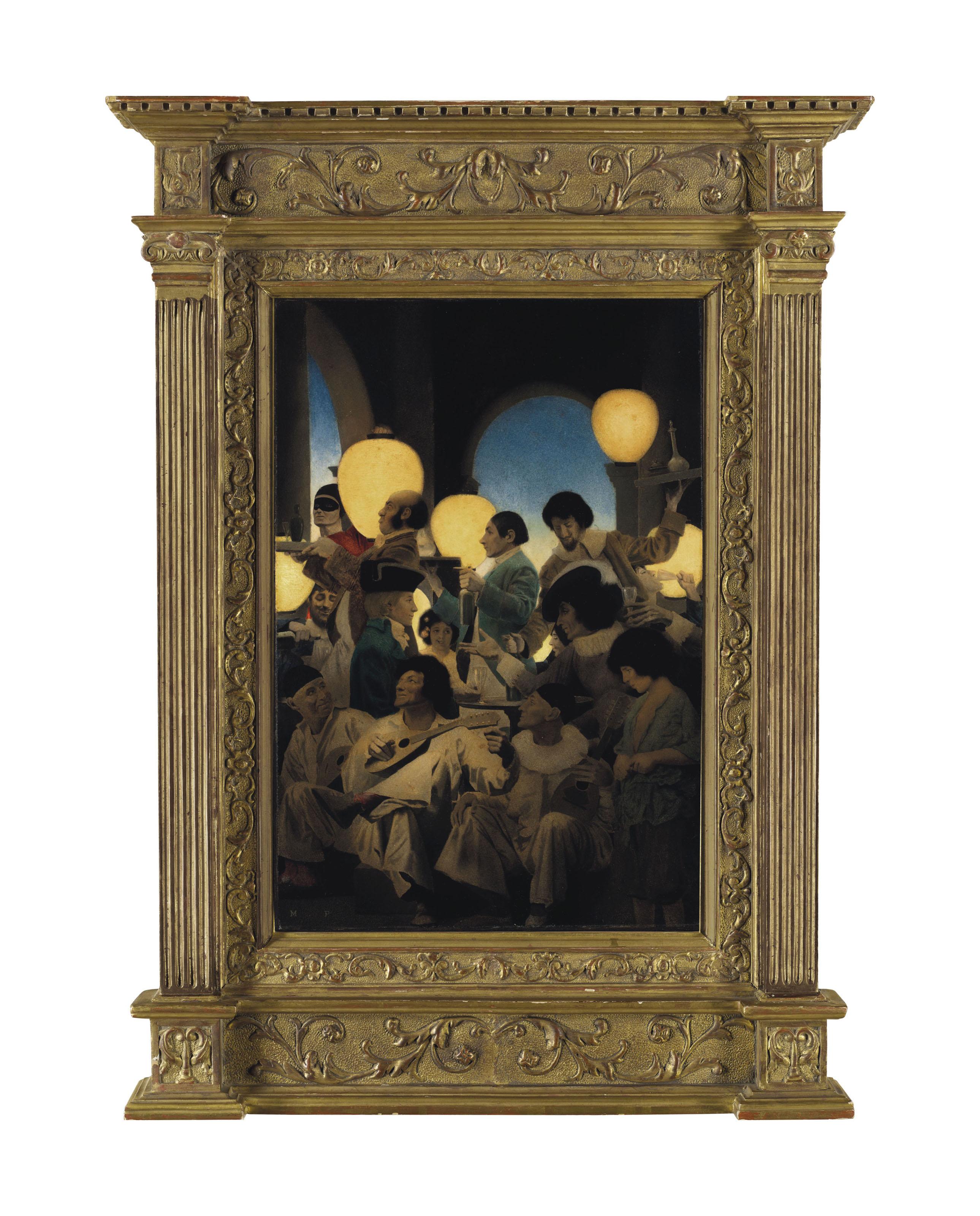 Maxfield Parrish - A Venetian Night\'s Entertainment (\