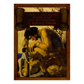 Maxfield Parrish - Giant With Jack At His Feet (Poems Of Childhood)