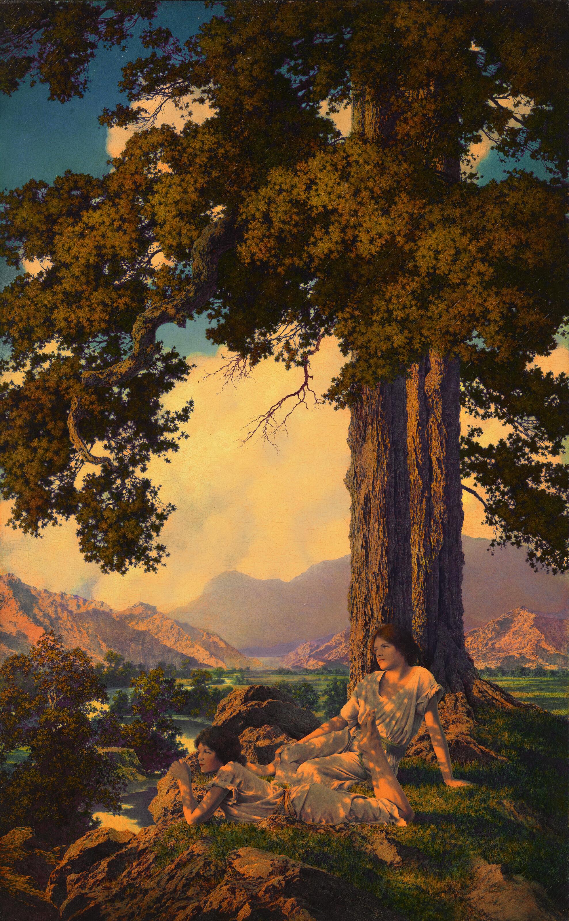 Maxfield Parrish - Hilltop