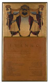 Maxfield Parrish - Ivanhoe Playbill