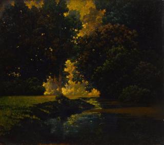 Maxfield Parrish - Shaded Brook
