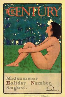 Maxfield Parrish - The Century, Midsummer
