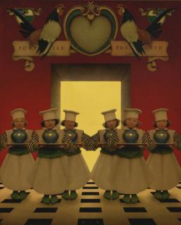 Maxfield Parrish - The Knave Of Hearts: The Six Little Ingredients