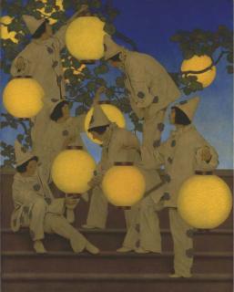 Maxfield Parrish - The Lantern Bearers