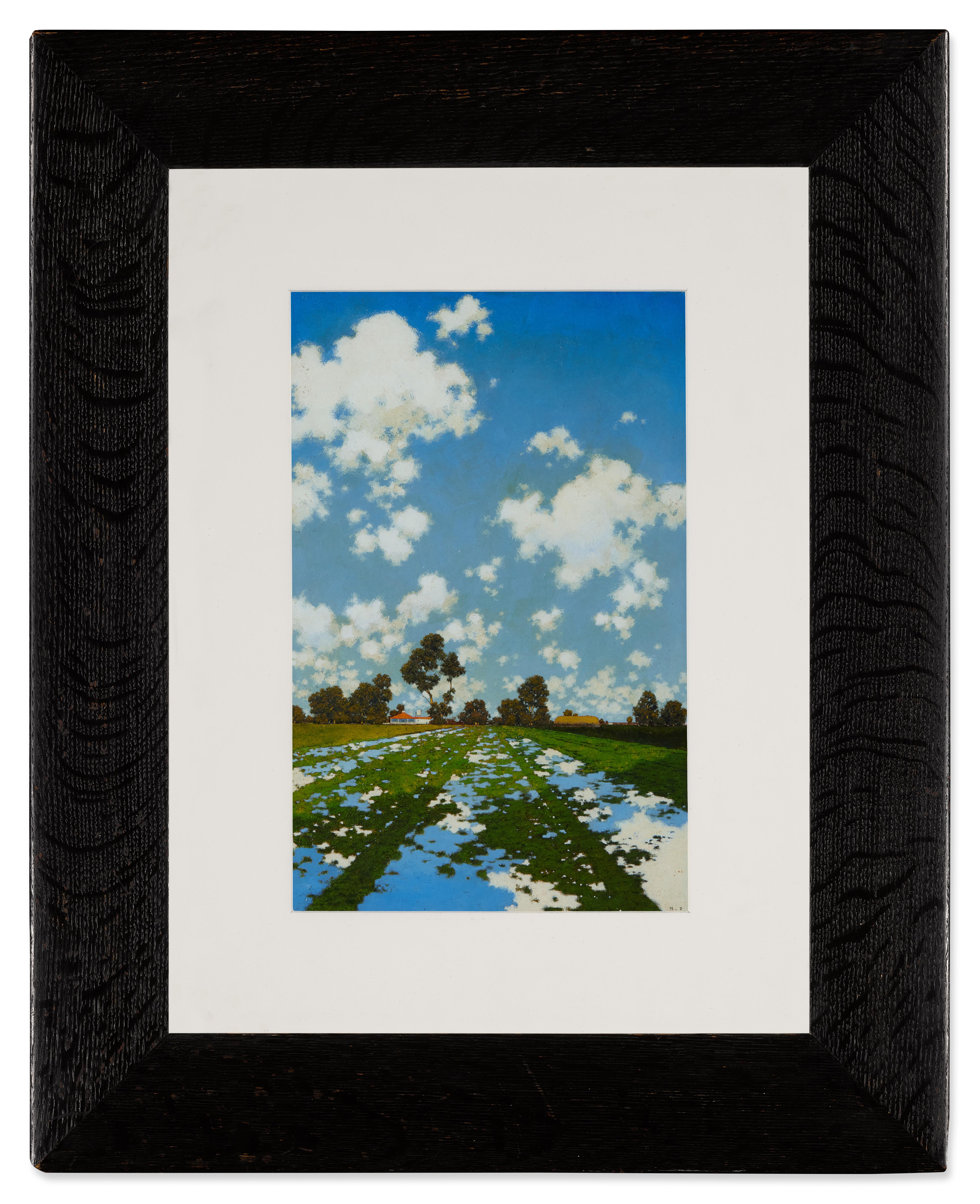 Maxfield Parrish - Water Let in on a Field of Alfalfa