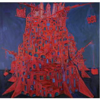 Maxim Kantor - Red Tower