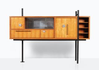 Maxime Descombin - Double Sided Sideboard Le Pivotant  [Meuble Double Face Dit Le Pivotant]
