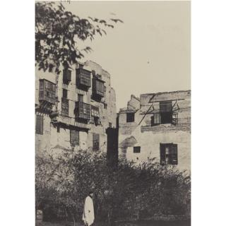 Maxime Du Camp - \'Le Kaire.  Maison Et Jardin Dans Le Quartier Frank\'