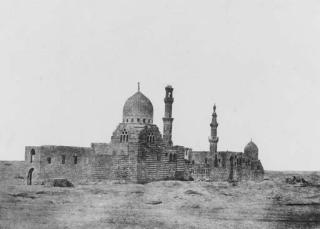 Maxime Du Camp - Mosquée et Tombeau des Ayoubites, le Kaire