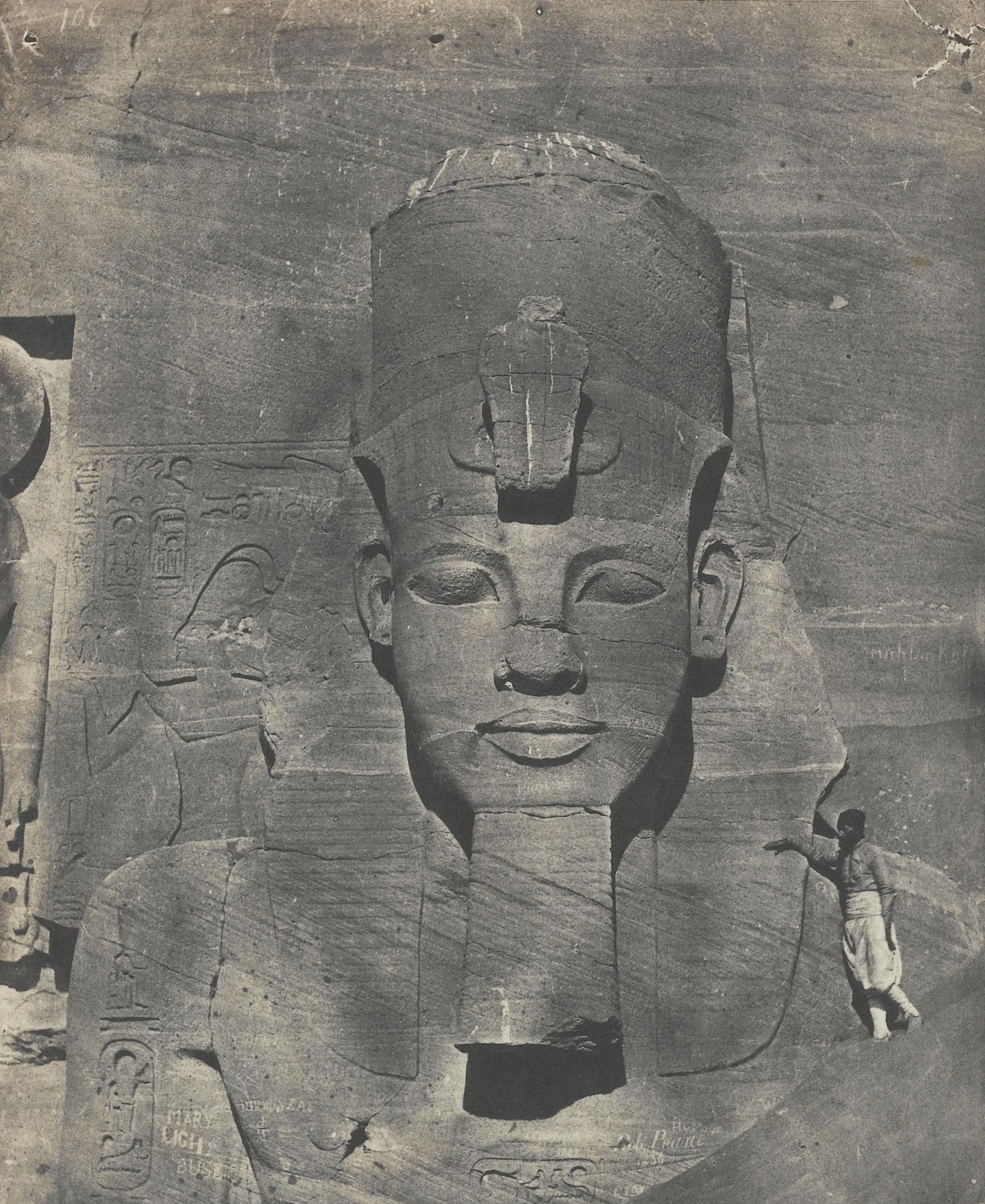 Maxime Du Camp - \'Nubie - Ibsamboul, Colosse Médial Du Spéos De Phrè\'