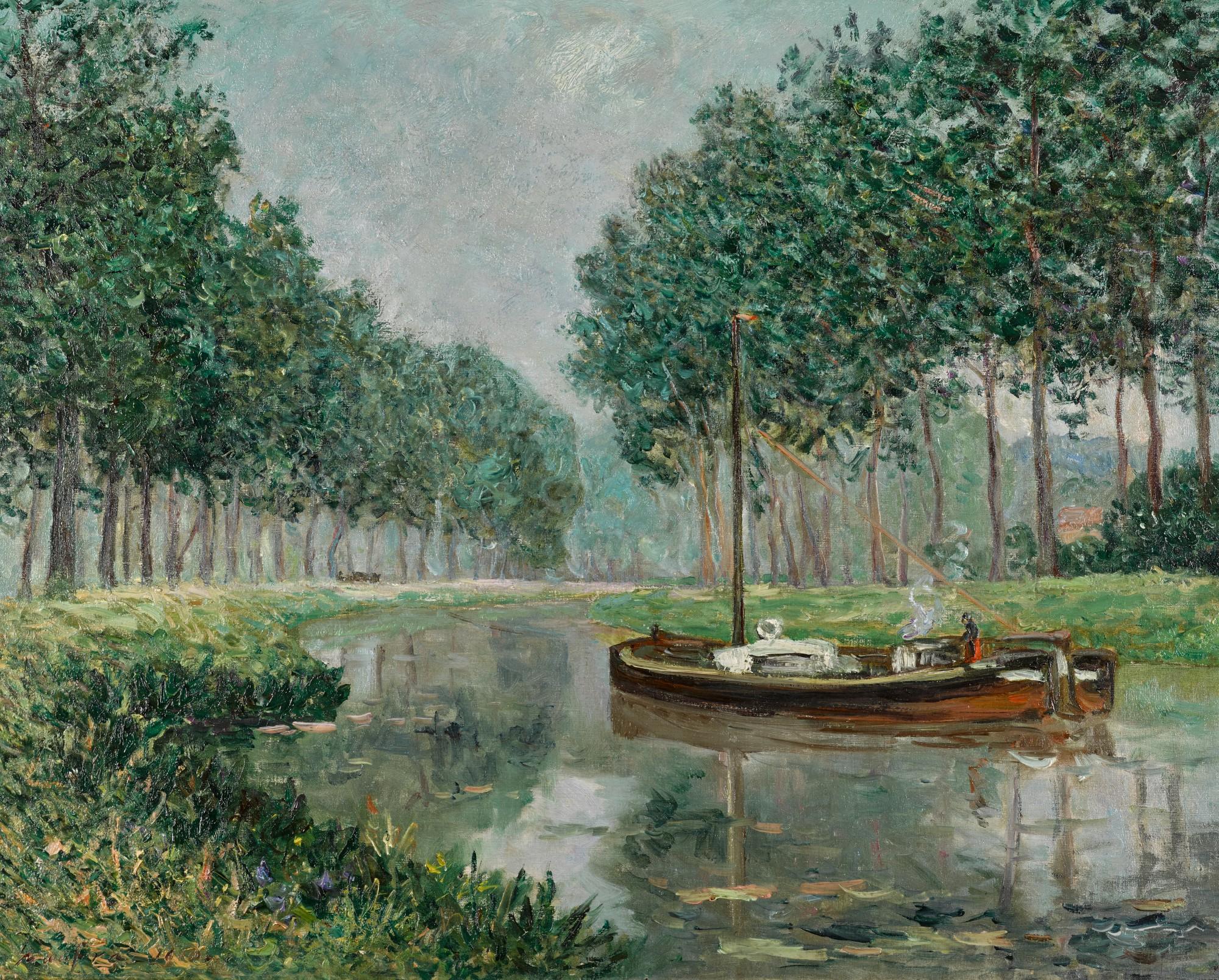 Maxime Maufra - Chaland Sur Le Canal