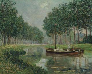 Maxime Maufra - Chaland Sur Le Canal