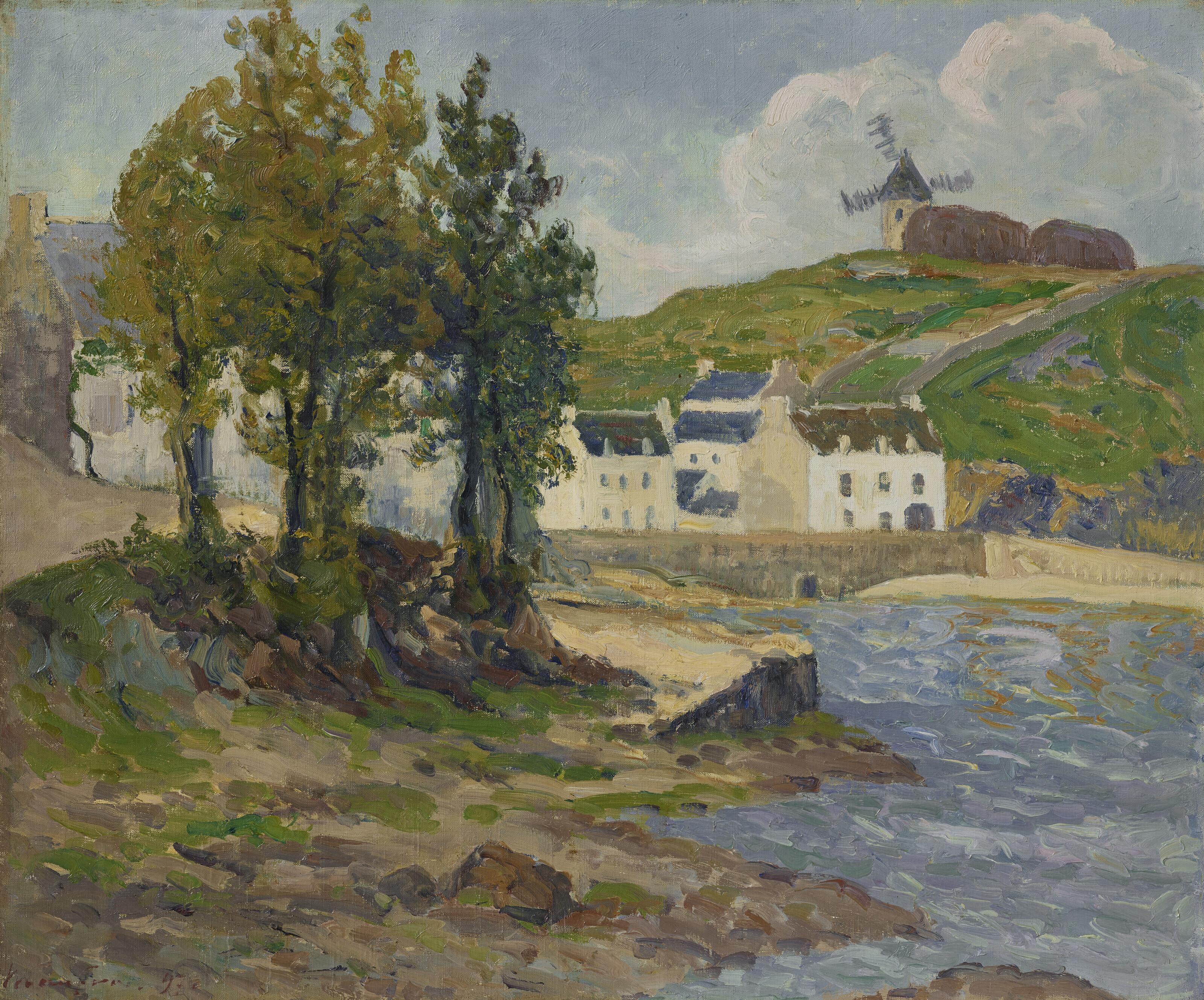 Maxime Maufra - Ciel d\'octobre, Tréboul