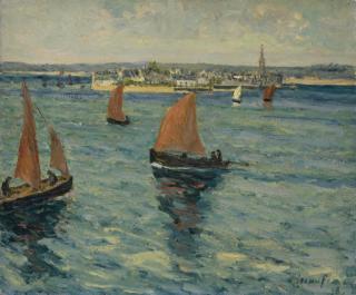 Maxime Maufra - Devant L\'Île Tudy