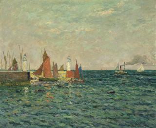 Maxime Maufra - Entrée du Port de Palais