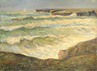 Maxime Maufra - Forte Houle À Donant, Belle Île
