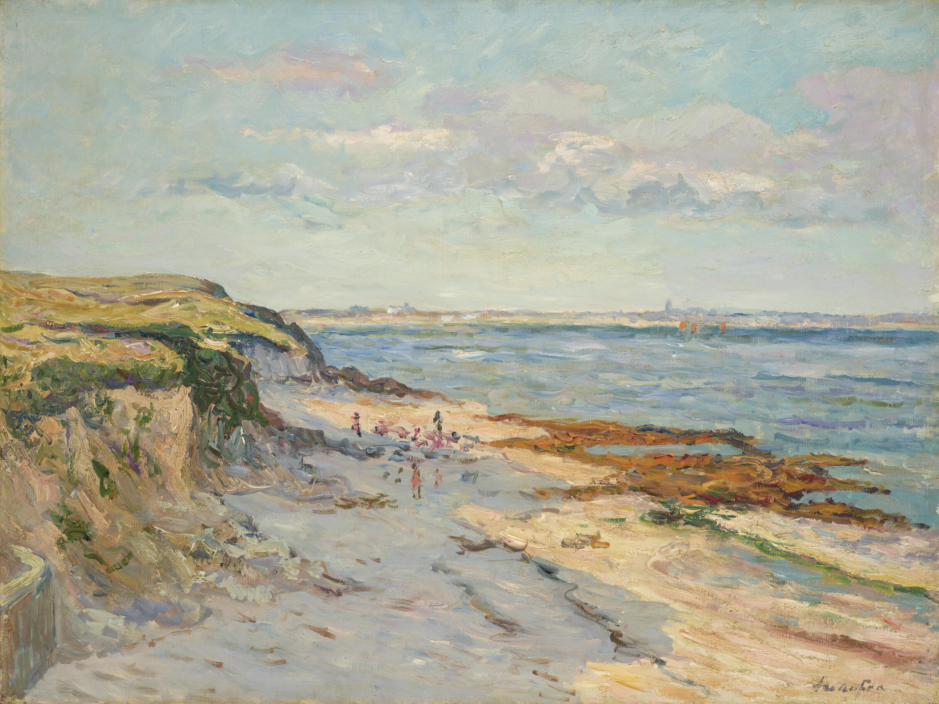 Maxime Maufra - La Plage de Kerhostin, Morbihan