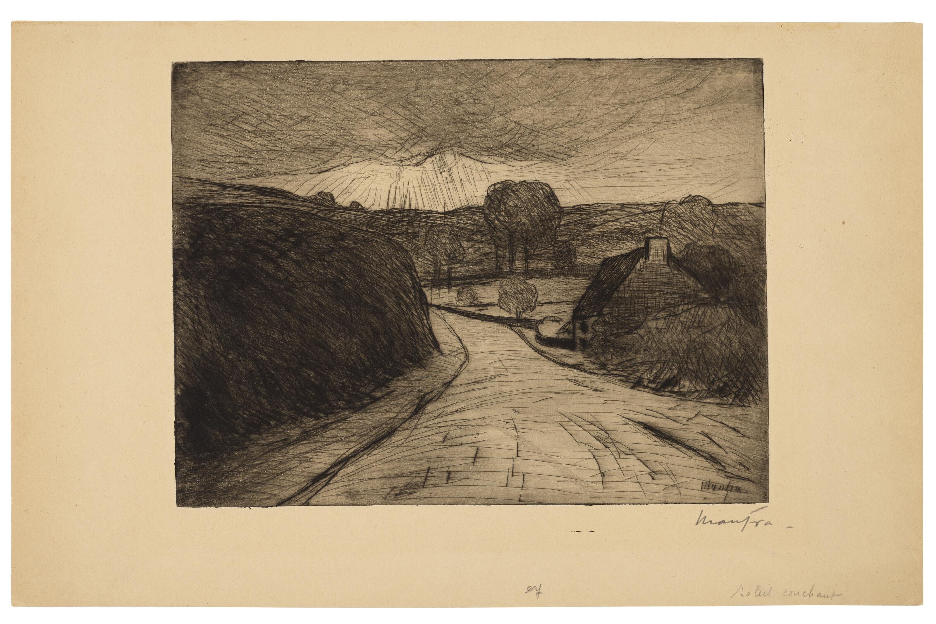 Maxime Maufra - La route après l\'orage