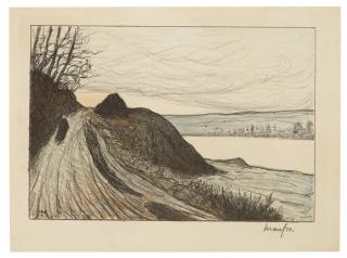 Maxime Maufra - La route de Gaud