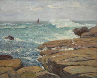 Maxime Maufra - La vague échevelée, Saint-Guénolé, Penmarch
