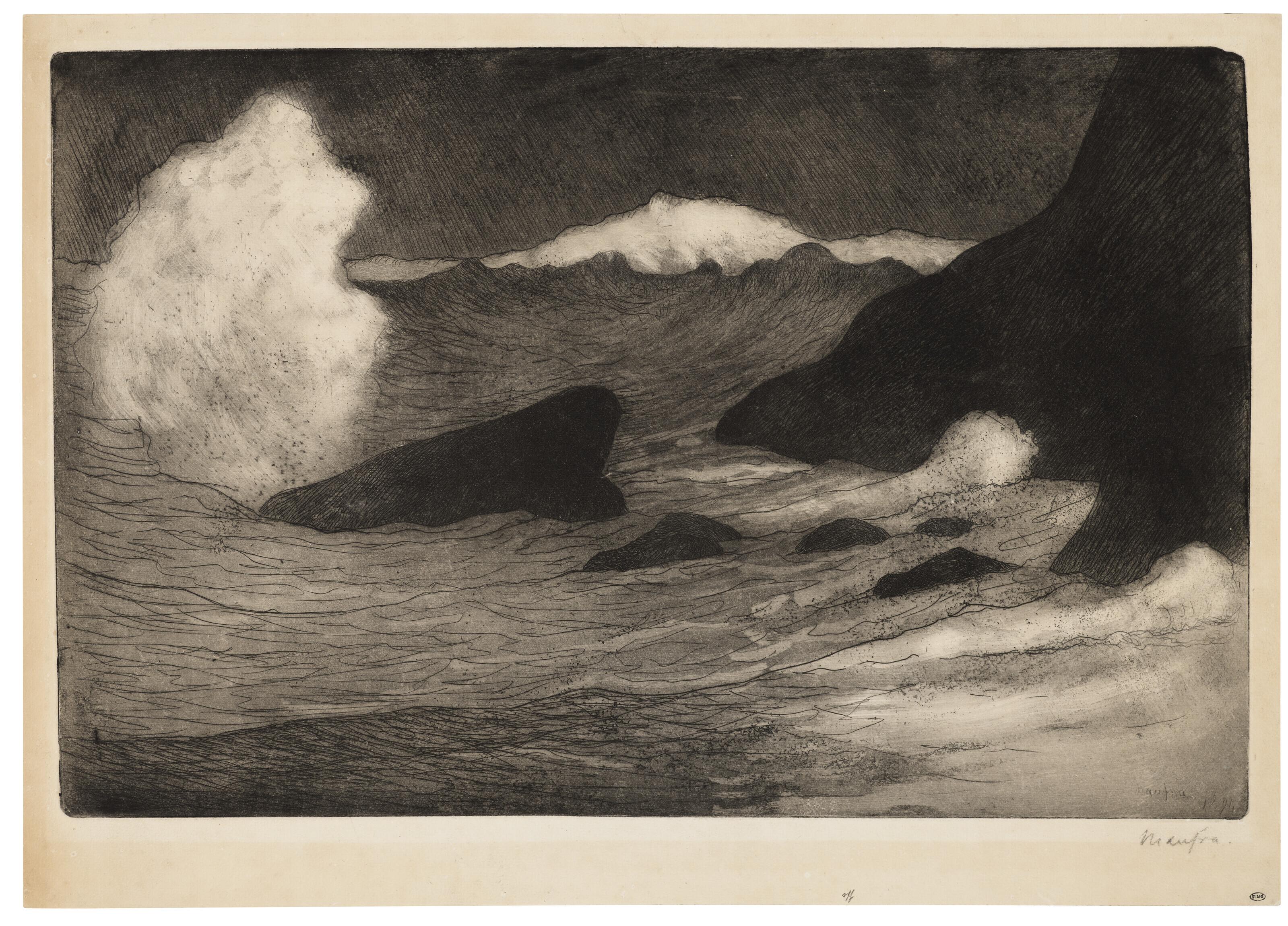 Maxime Maufra - La Vague