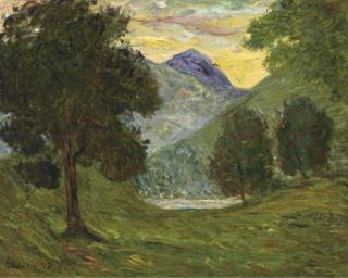 Maxime Maufra - La vallée de Glencoe--Ecosse