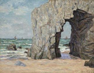 Maxime Maufra - L\'arche de Port Blanc presqu\'Ile de Quiberon