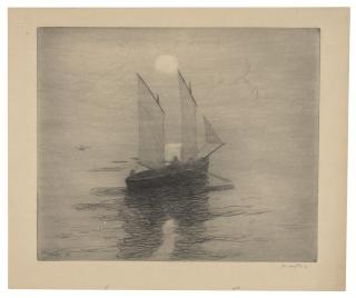 Maxime Maufra - Le bateau de pêche