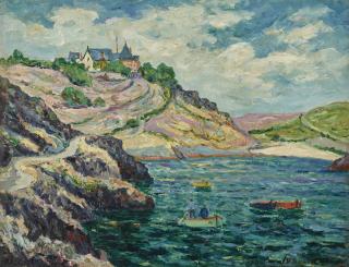 Maxime Maufra - Le fond de l\'anse de Port-Goulphar, Belle Ile
