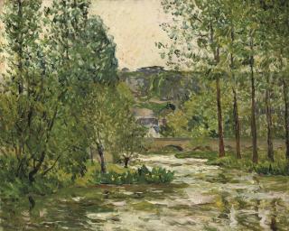 Maxime Maufra - Le Loir à Lavardin, Loir et Cher