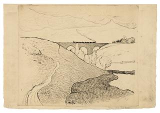 Maxime Maufra - Le viaduc de Saint-Brieuc