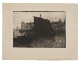 Maxime Maufra - Le vieux bassin du port de Concarneau