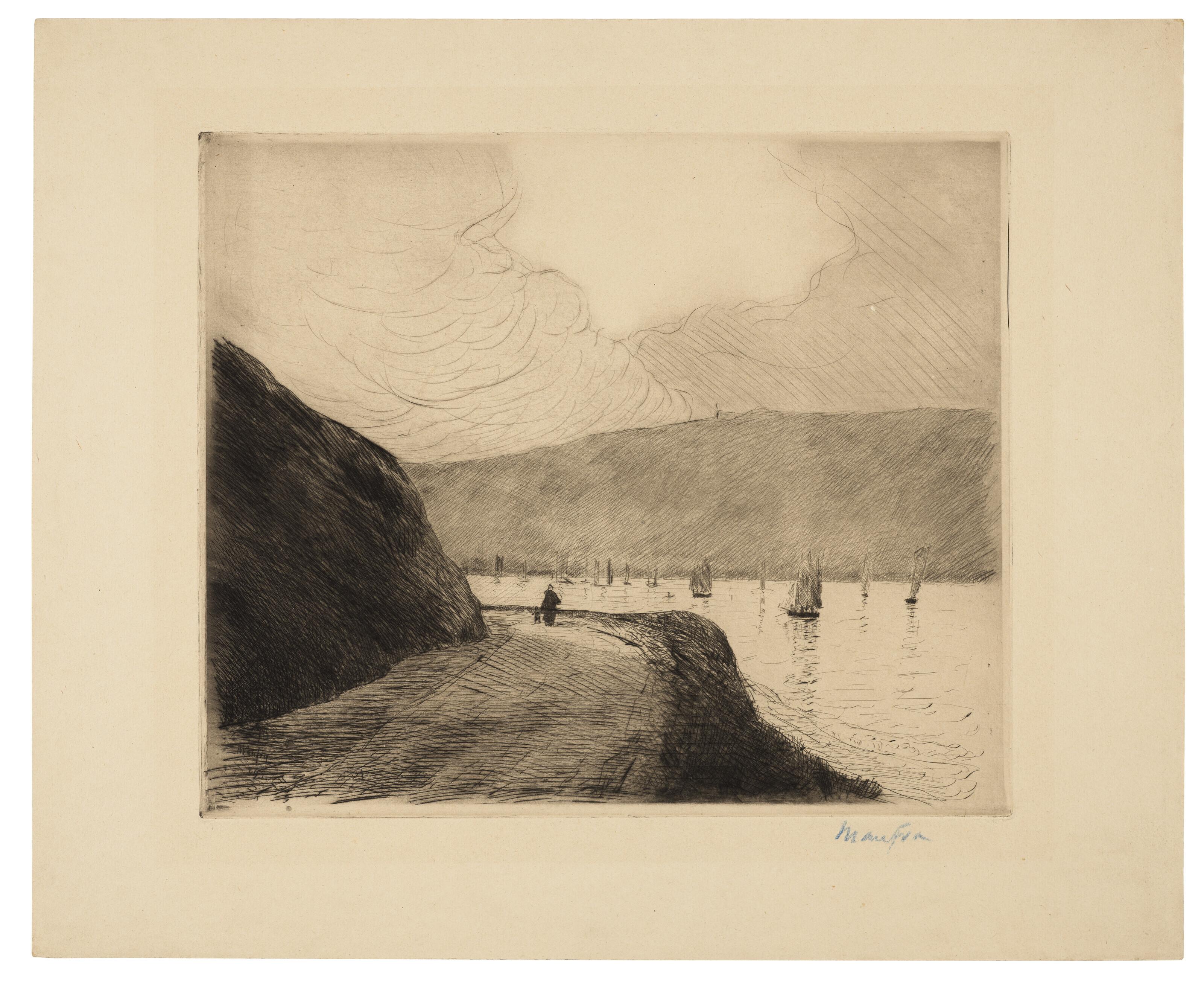 Maxime Maufra - L\'entrée du port