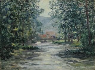 Maxime Maufra - Les Courants Du Loir, Lavardin, Loir-Et-Cher