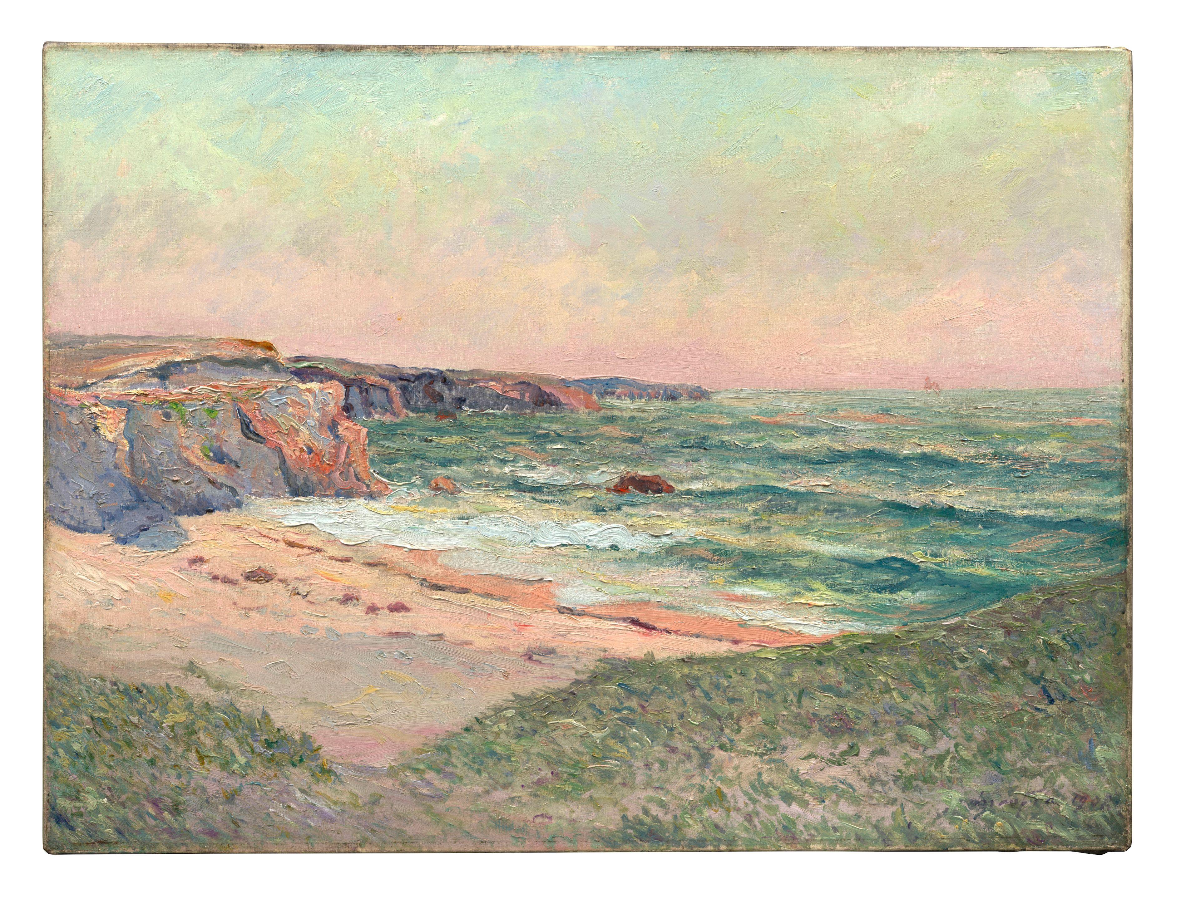 Maxime Maufra - Les Dunes de Port Blanc (Presqu\'ile de Quiberon)