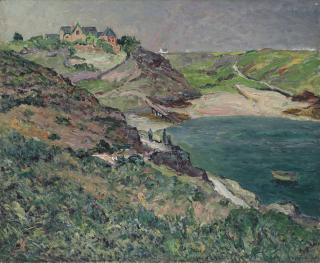 Maxime Maufra - L\'orage le soir, l\'anse de Port-Goulphar, Belle-Île-en-Mer