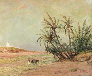 Maxime Maufra - L\'Oued d\'Oueld-Djellal, Sahara