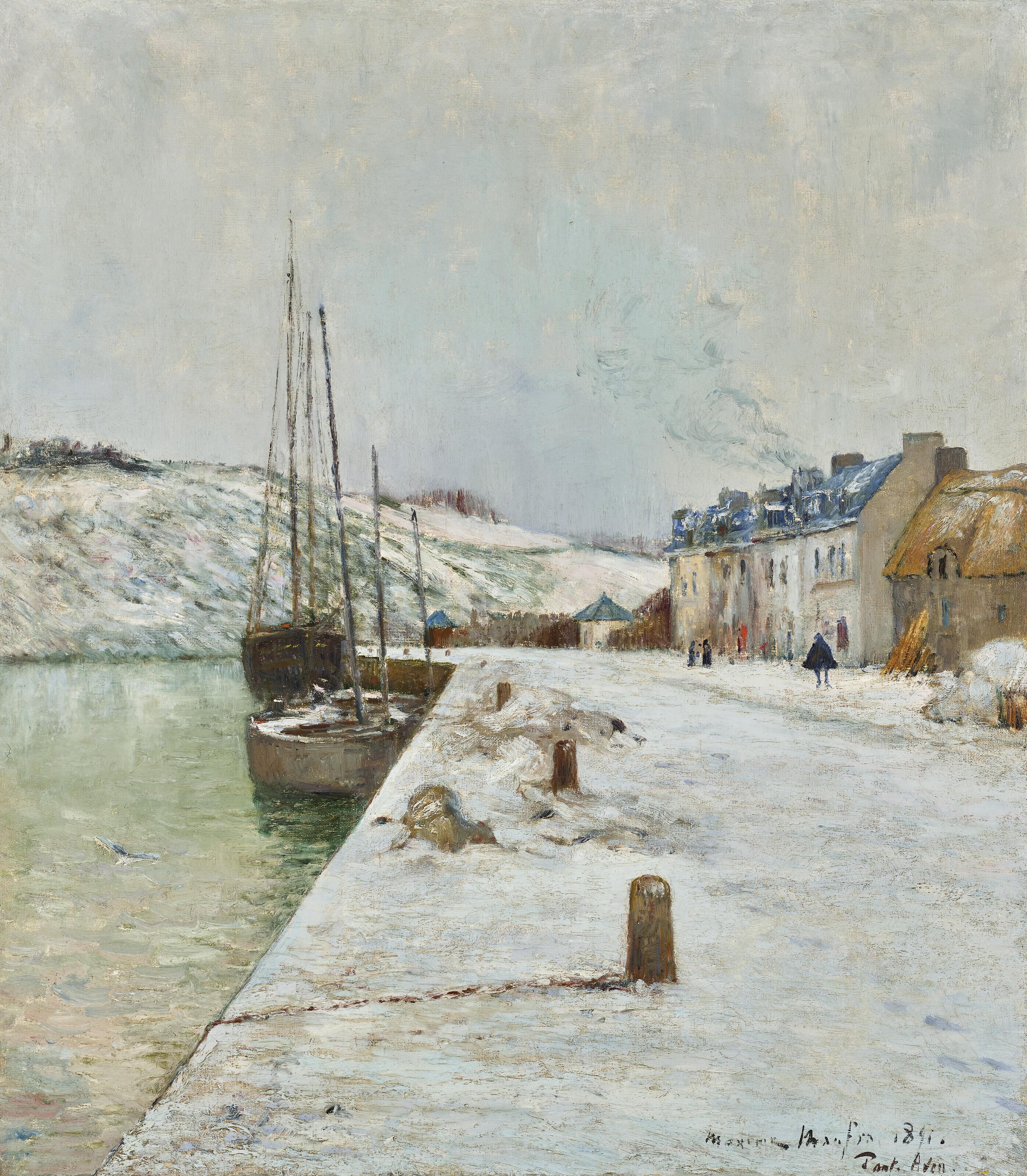 Maxime Maufra - Paysage de neige