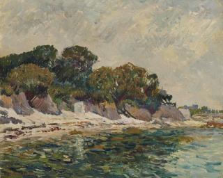 Maxime Maufra - Plage aux grands arbres