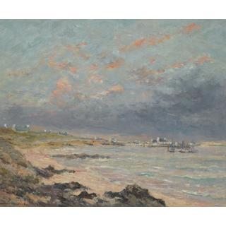 Maxime Maufra - Soir D\'Orage À Kerhostin