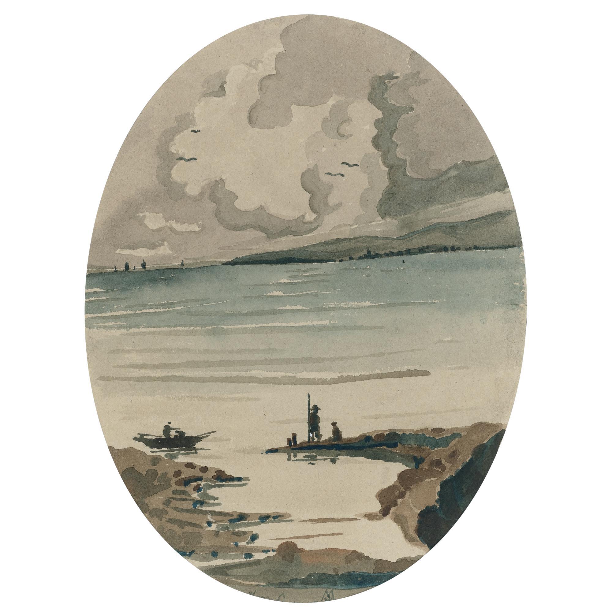 Maximilian Alexandrovich Voloshin - A View Of Koktebel