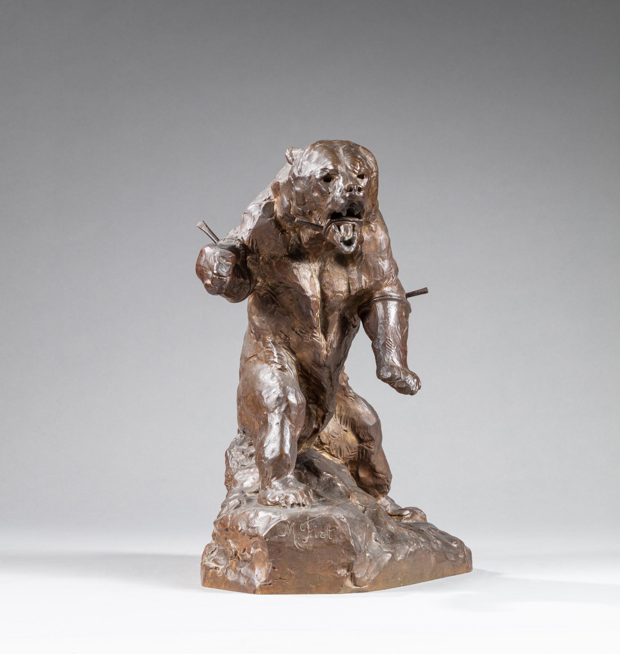 Maximilien-Louis Fiot - Ours debout (Standing Bear)