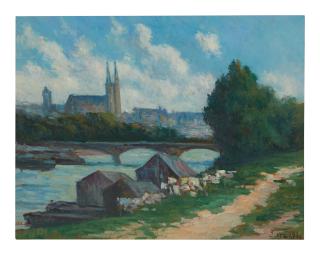 Maximilien Luce - Angers, Les Bords De La Loire