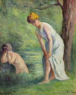 Maximilien Luce - Avant Le Bain