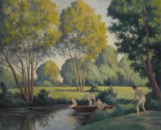 Maximilien Luce - Baigneurs