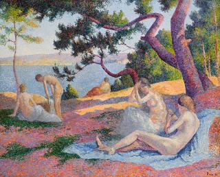 Maximilien Luce - Baigneuses à Saint-Tropez